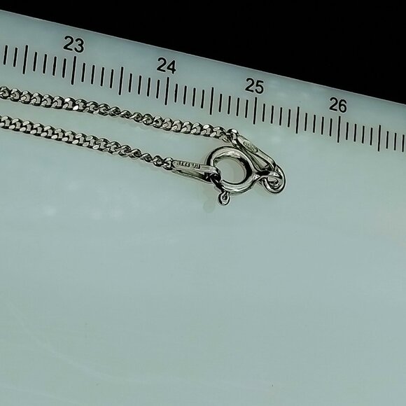 Sterling  Polished Cross Pendant Necklace - Picture 10 of 14